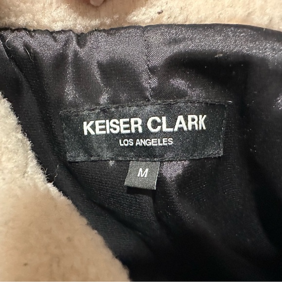 Keiser Clark Los Angeles Sherpa Vinyl Trim Jacket/Unisex - Picture 4 of 4